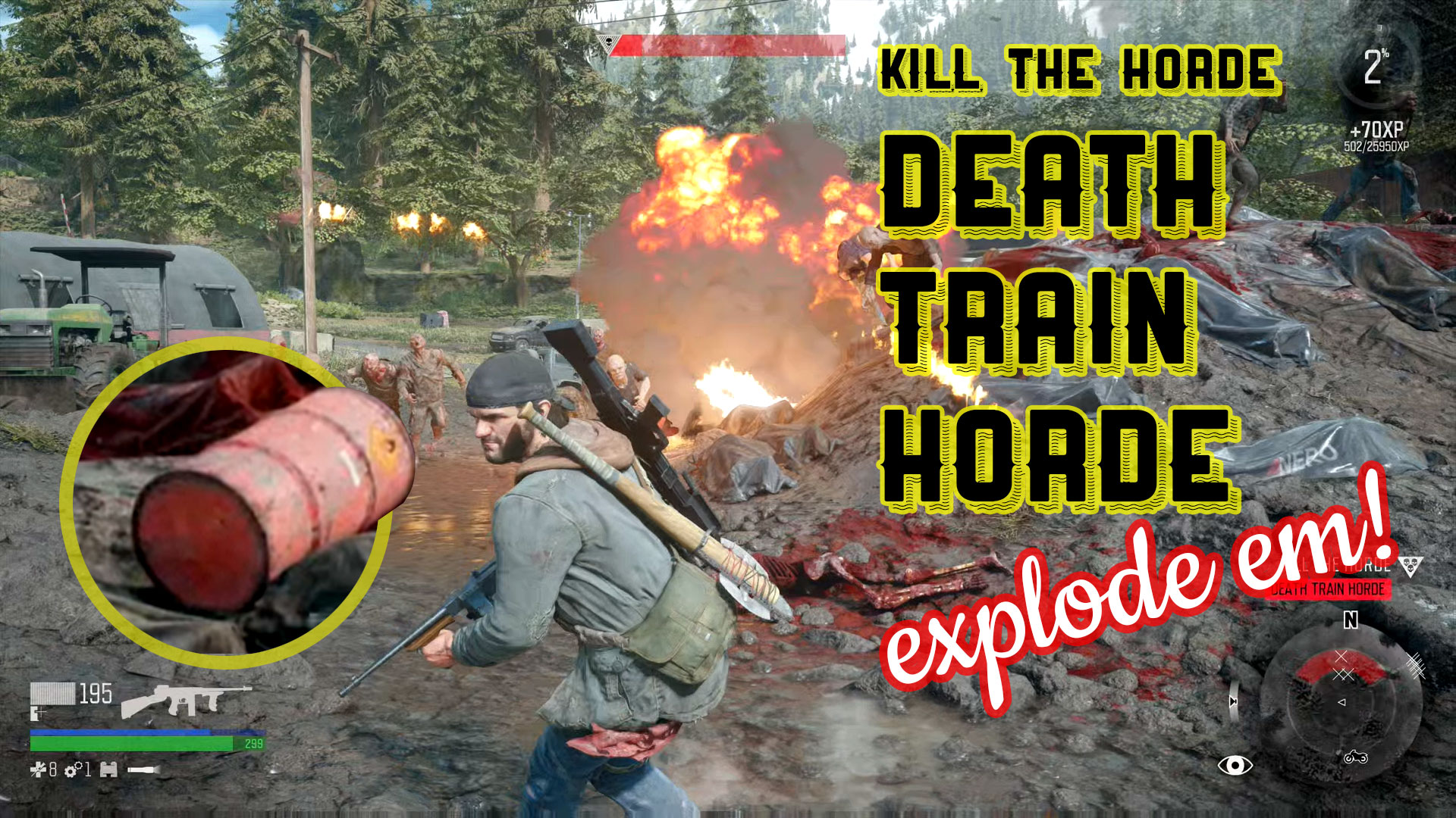 Days Gone – Find the Horde: Death Train Horde